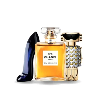 Combo of 3 Fragrances - Good Girl van Carolina Herrera, Nº5 van Chanel en Fame van Paco Rabanne