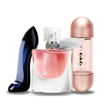 Combo of 3 Fragrances - Good Girl van Carolina Herrera, La Vie Est Belle van Lancôme en 212 VIP Rosé van Carolina Herrera [100 ml elk]