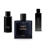 Combo of 3 Fragrances – Armani Code Parfum by Giorgio Armani, MYSLF by Yves Saint Laurent, and Bleu de Chanel by Chanel [100 ml each]