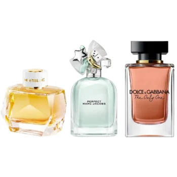 Combo of 3 Fragrances – Signature Absolue by Montblanc, The Only One by Dolce & Gabbana, and Perfect by Marc Jacobs [100 ml each]