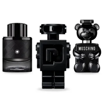 Combo of 3 Fragrances – Phantom Parfum by Paco Rabanne, Toy Boy by Moschino, and Explorer Extreme by Montblanc [100 ml each]