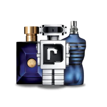 Combo of 3 Fragrances - Dylan Blue van Versace, Phantom van Paco Raban, Ultra Male van Jean Paul Gaultier